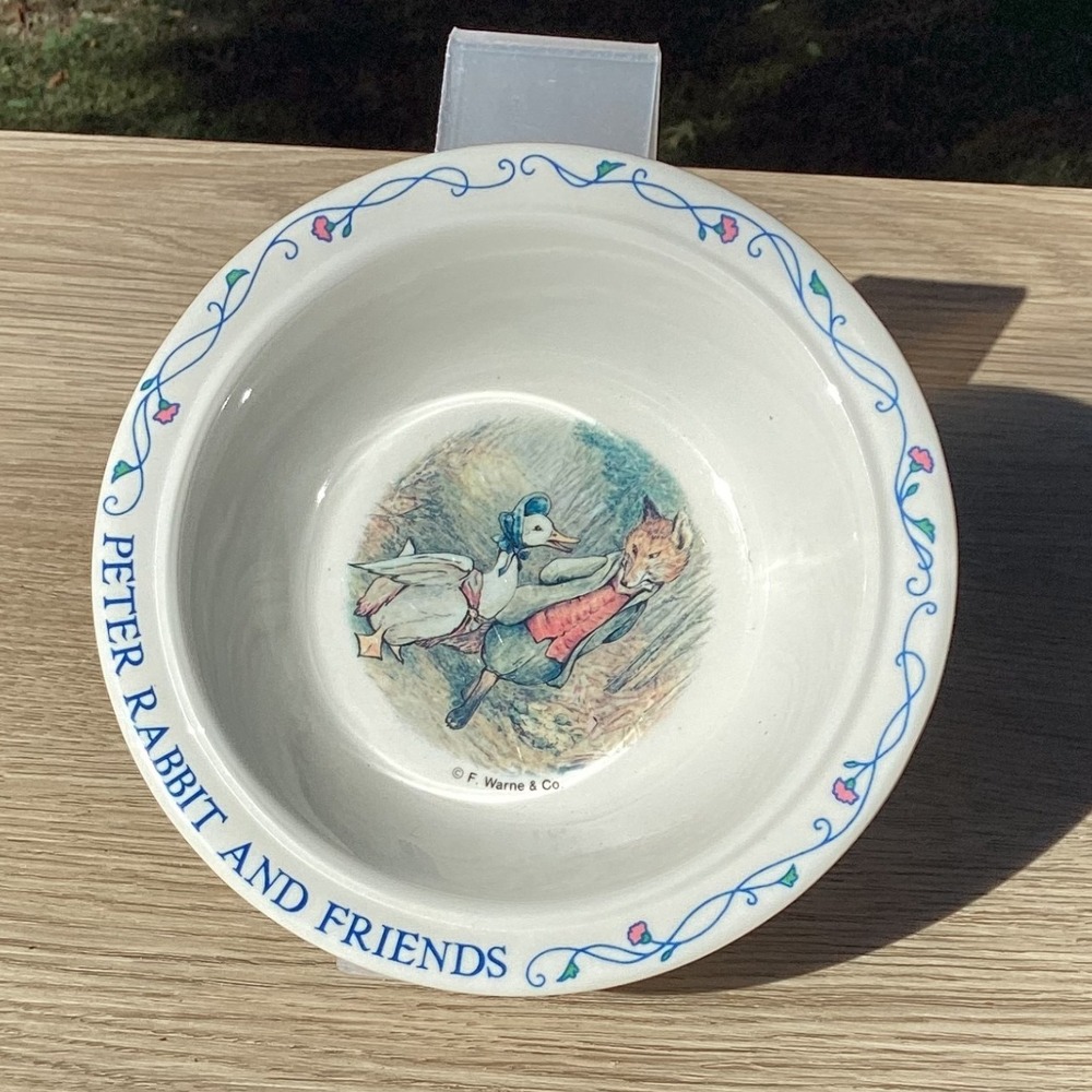 Peter Rabbit And Friends Childrens Bowl Eden China